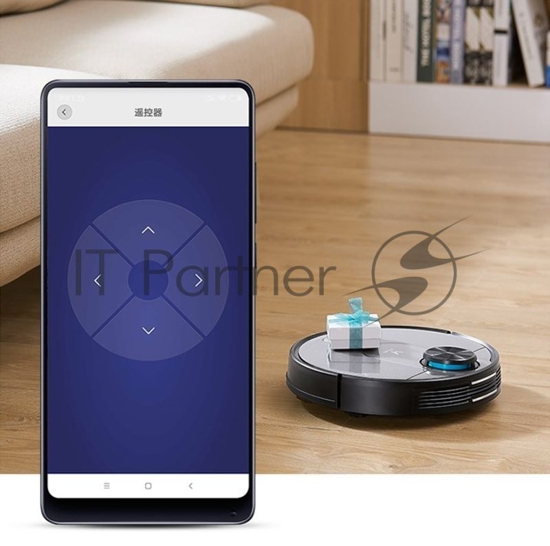 Робот-пылесос Viomi V2 Pro [V-RVCLM21B] черный, 3200 мАч Li-Ion, уборка влажная/комбинированная/сухая, пылесборник контейнер 0.55 л