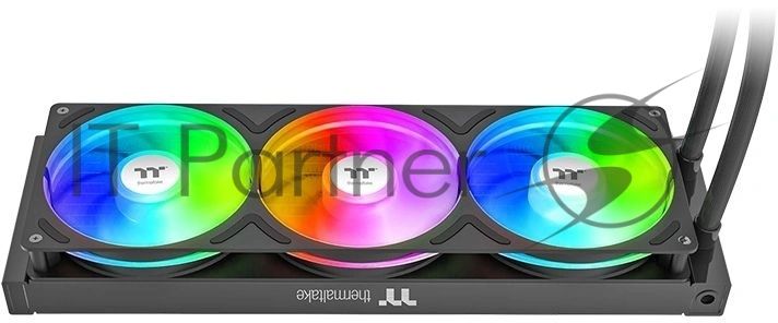 Система жидкостного охлаждения Thermaltake TH360 V3 ARGB Sync AIO черный, 360 мм, 3x120 мм, 500-2500 об/мин, 37.8 дБ, 4 pin PWM, ARGB