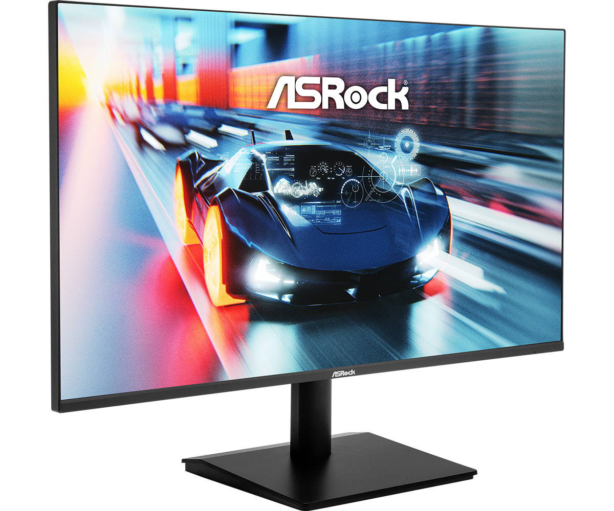 Монитор 24.5" ASRock CL25FFA IPS 1920x1080, 120 Гц, 1 мс (MPRT), 16:9, 300 кд/м², HDMI 1.4, VGA, Flicker Free, Low Blue Light, черный