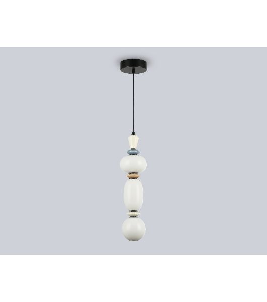 Светильник Ambrella light LH53142 BK/WH черный/белый 15W 3000K D140*1760