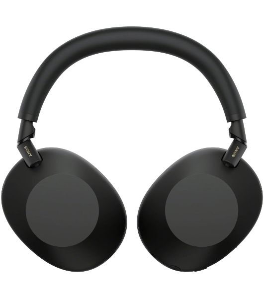 Беспроводные/проводные наушники Sony WH-1000XM6 черный, полноразмерные, Bluetooth + проводной, адаптивное активное шумоподавление, до 40 ч