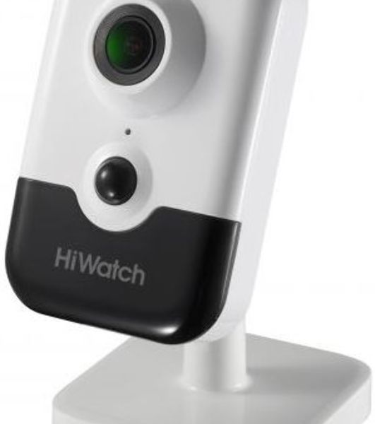 Видеокамера IP Hikvision HiWatch DS-I214(B) 4-4мм цветная корп.:белый/черный