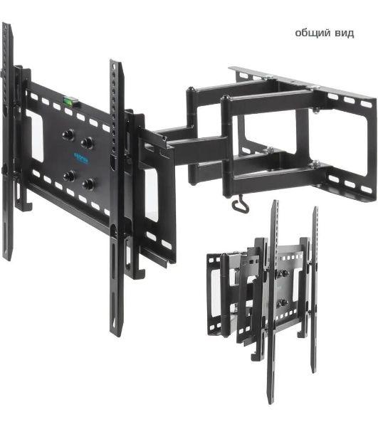 Кронштейн Kromax ATLANTIS-80 черный для LED/LCD телевизоров 32"-75", max 50 кг, настенный