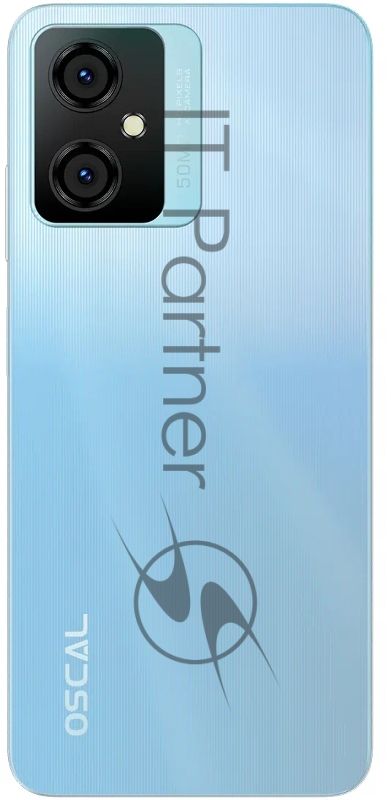 Смартфон OSCAL Tiger 10, 8/256Gb, голубой