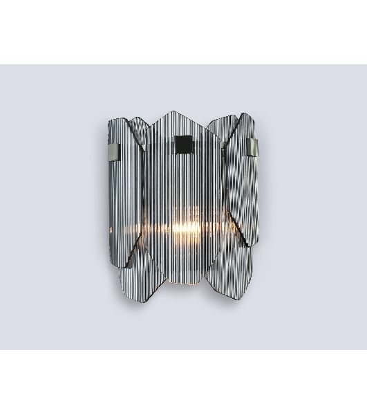 Светильник Ambrella light LH31207/2 SN/SM сатин никель/дымчатый E14*2 max 40W 220*150*270