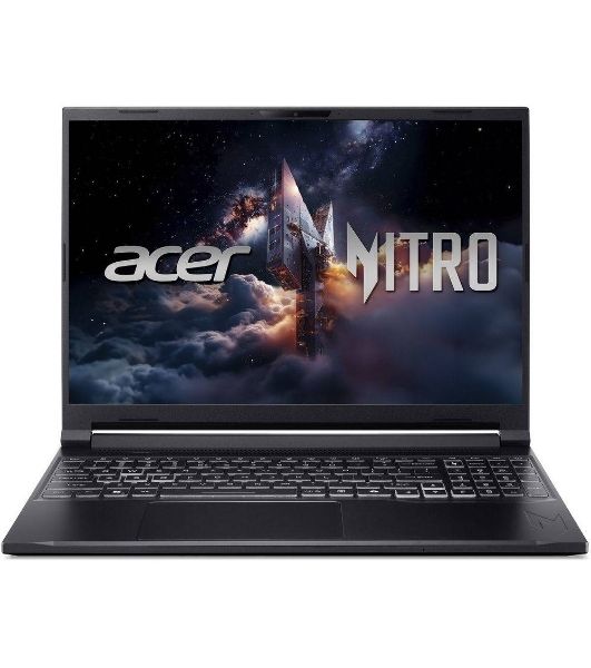 Ноутбук Acer Nitro V 16S ANV16S-71-57UH/16"/IPS/Intel Core 5 210H/16Gb/1Tb SSD/NVIDIA GeForce RTX 5060 8Gb/NoOS/черный/2.1kg