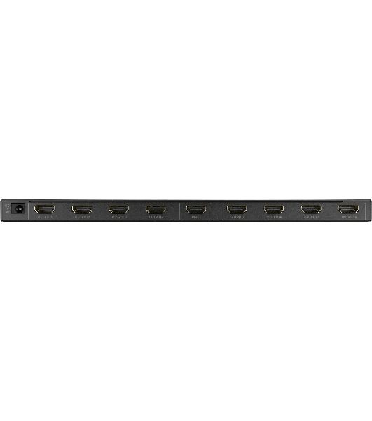 Сплиттер аудио-видео Premier 5-872-8V2 HDMI (f)/8xHDMI (f) черный