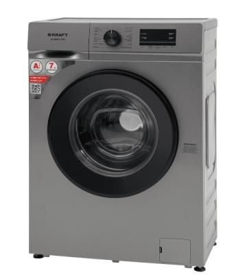 Стиральная машина Kraft KF-MBDS7109G серый, загрузка фронтальная 7 кг, 1000 об/мин, класс: А+++