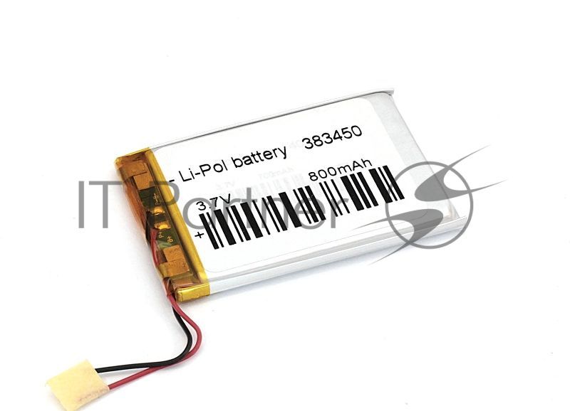 Аккумулятор Li-Pol (батарея) 3.8x34x50мм 2pin 3.7V/800mAh
