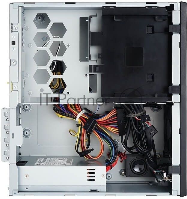 Компьютерный корпус Slim Desktop INWIN CJ708BL IP-S265AU7-2 80plus Bronze, U3*2+U2*2+A(HD)+TYPE 3.1C + FAN 80*15мм + intrusion switch INWIN Slim Case