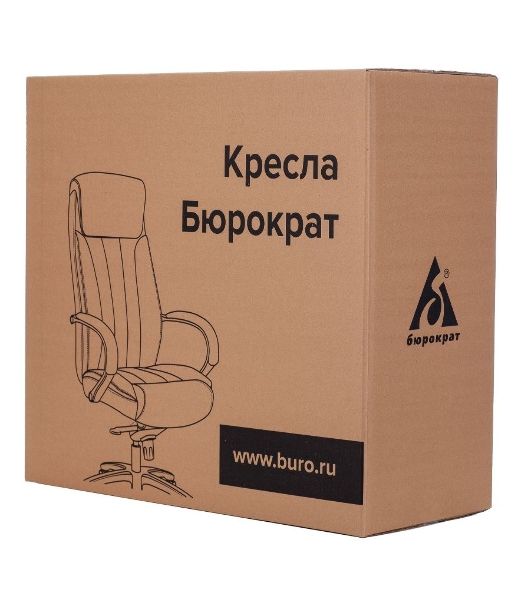 Кресло Бюрократ T-9927SL-LOW/BLACK черный, кожа