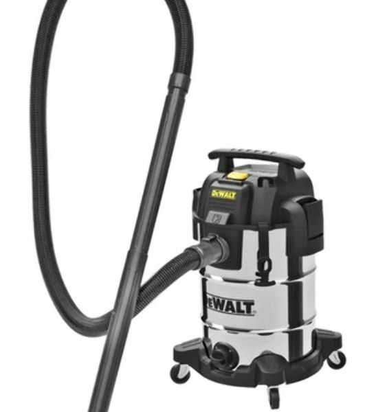 Строительный пылесос DeWalt DXV30SAPTA 750Вт (уборка: сухая/влажная) серебристый