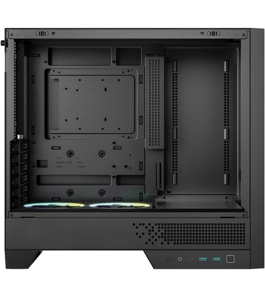 Корпус DeepCool CL600, Midi-Tower, чёрный, 2 x 120 мм