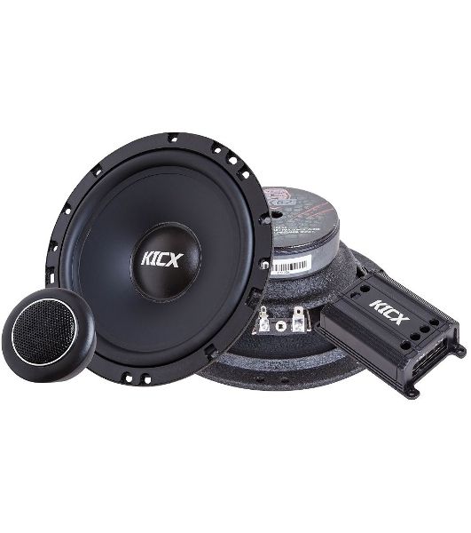 Колонки автомобильные Kicx RX 6.2 4Ом 16см (6.5дюйм) (ком.:2кол.) компонентные двухполосные