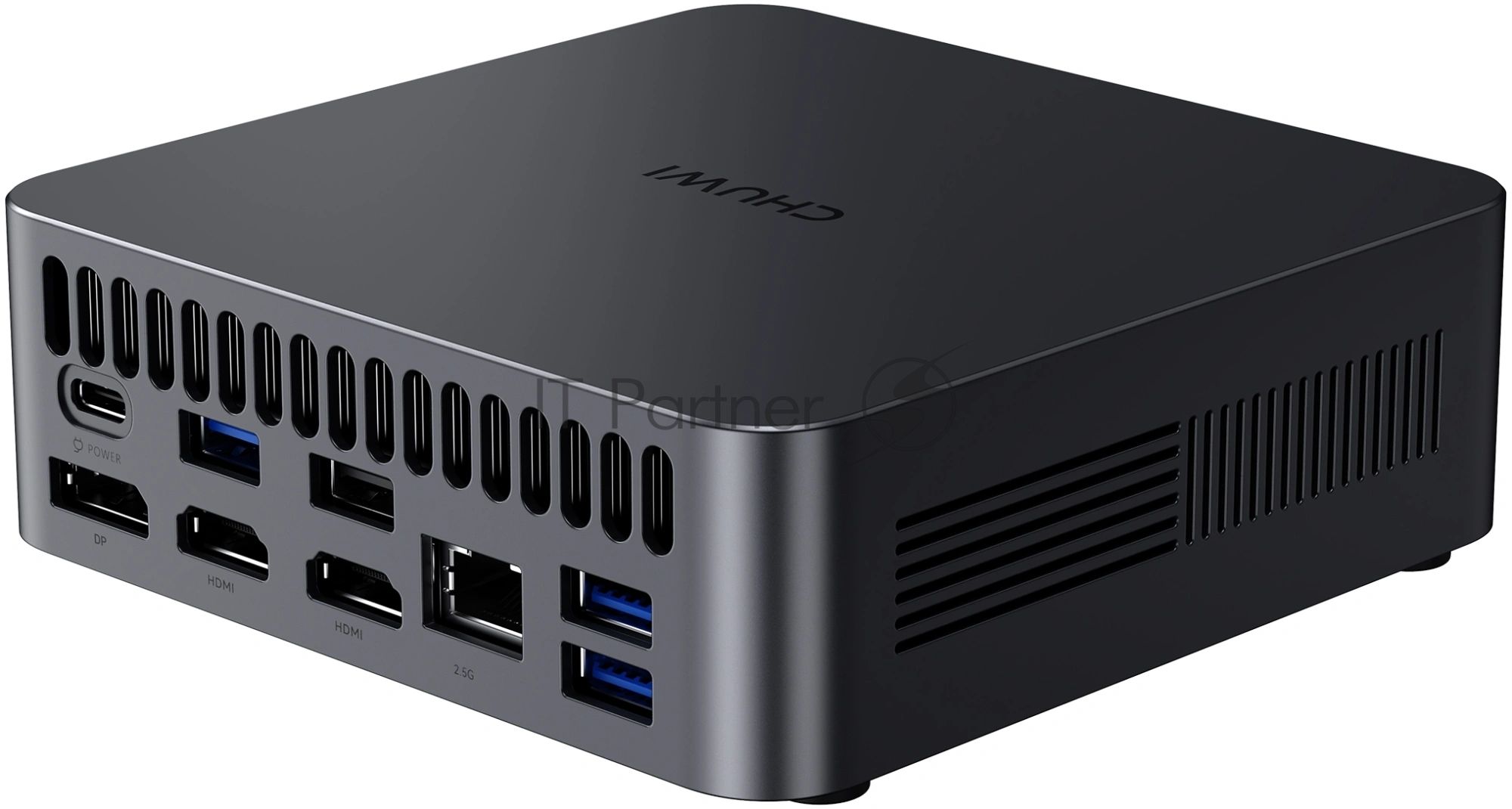 ПК Мини Chuwi AuBox X Core Ultra 7 256V (2.2) 16Gb SSD1Tb ARC 140V Windows 11 Pro 2.5xGbitEth WiFi BT 100W серый