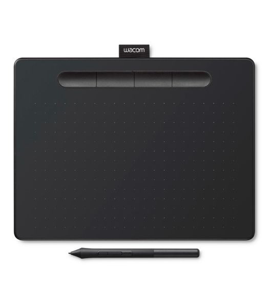 Графический планшет Wacom Intuos M CTL-6100K-B USB черный