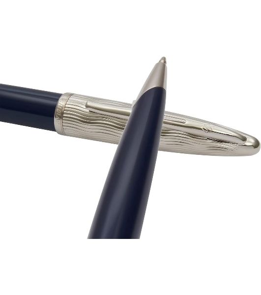 Ручка шариковая Waterman Carene L`Essence du Bleu (CW2166425) LaqBlue CT, M, синие чернила, подарочная коробка