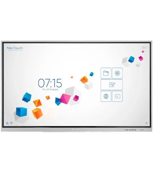Интерактивная панель NexTouch Nextpanel 86 IFPKV5INT86 86" IR Android, 3840x2160, 400 кд/м², 4000:1, 178°/178°