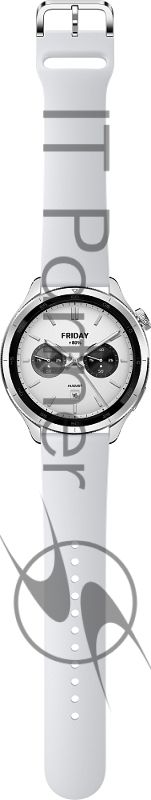 Умные часы Xiaomi Watch S4 47мм 1.43" AMOLED корп.серебристый рем.серый