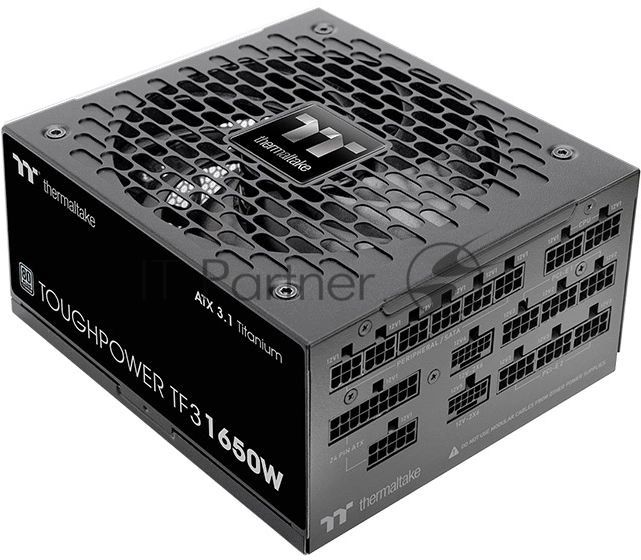 Блок питания Thermaltake Toughpower GF3 1650W Gen.5,, 1650Вт, 80+ Titanium, 140мм, модульный, черный