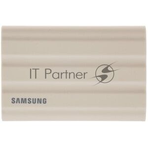 Внешний SSD Samsung T7 Shield, 1TB, USB 3.2 Gen 2 Type-C, R/W 1050/1000, бежевый