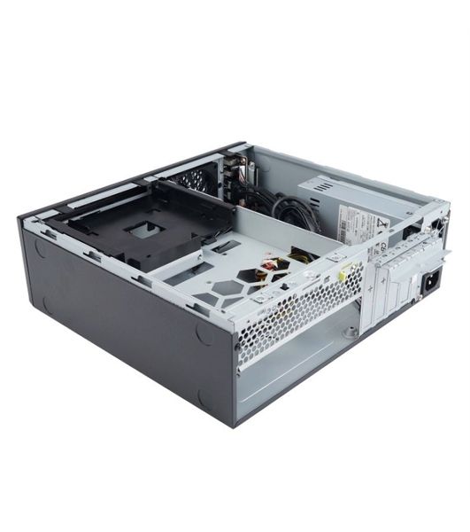 Компьютерный корпус Slim Desktop INWIN CJ708BL IP-S265AU7-2 80plus Bronze, U3*2+U2*2+A(HD)+TYPE 3.1C + FAN 80*15мм + intrusion switch INWIN Slim Case