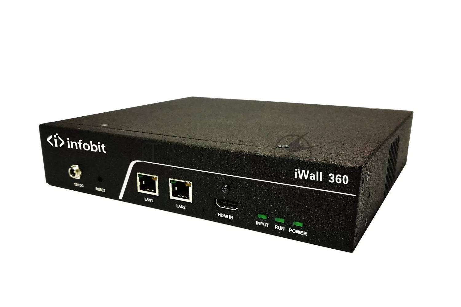 Контроллер видеостены Infobit iWall 360 1 вход 4K HDMI, 4 выхода 1080р, вращение на 360 градусов. Поддержка каскадирования.