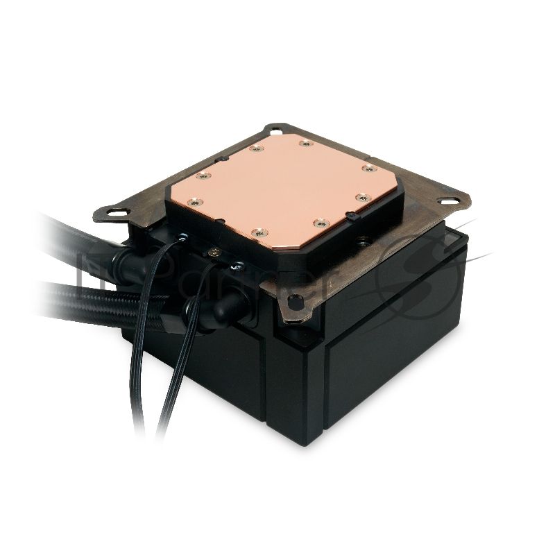 Водяное охлаждение для процессора/ Water Cooling System HSPD W1240 ARGB BLACK черный 120мм алюминий+медь 1800rpm 27db 4-pin 280W