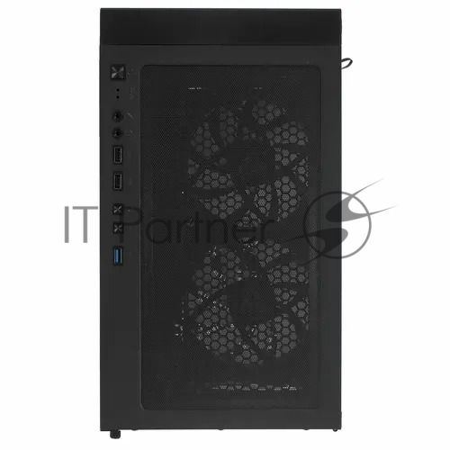 Компьютерный корпус Montech X3 GLASS, без БП, ATX 6x120мм 2xUSB 3.0 1xUSB3.1 audio bott PSU, черный