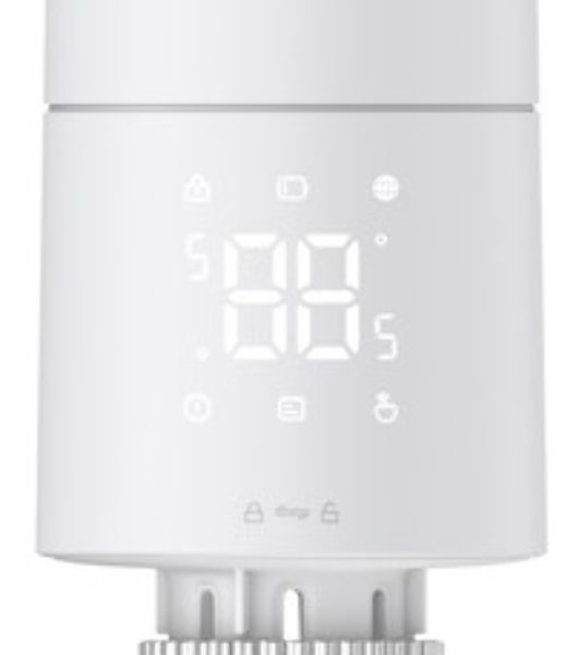 Термоcтат батареи Aqara W600/Thread, Zigbee, Bluetooth/LED-дисплей/батарейки 2 х АА/белый (WT-A03D)