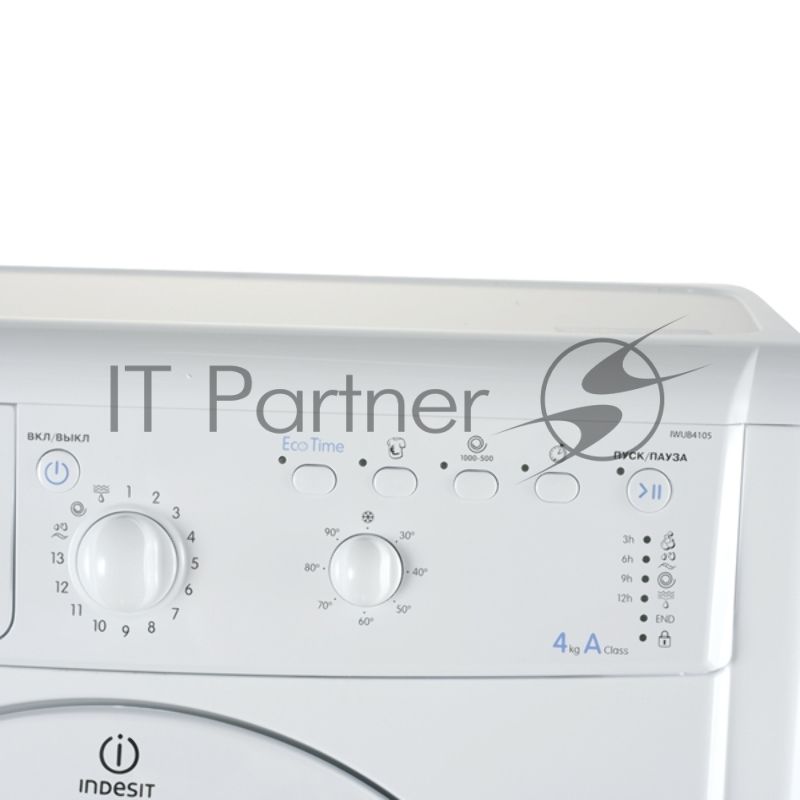 Стиральная машина Indesit IWUB 4105 белый, загр. фронтальная макс.: 4 кг 1000 об/мин класс: А