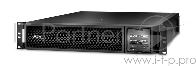 Источник бесперебойного питания APC Smart-UPS SRT SRT1500RMXLI 1500Вт 1500ВА черный