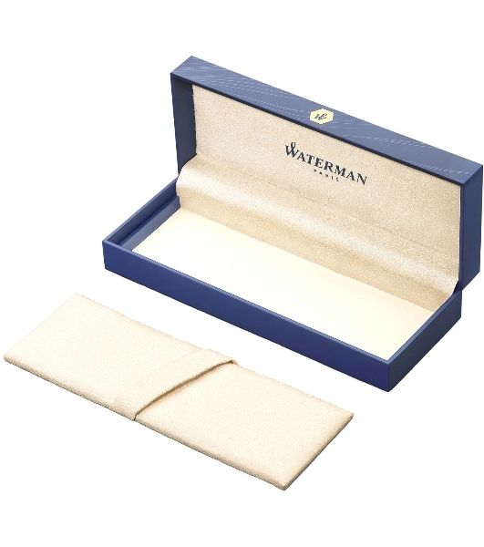 Ручка перьевая Waterman Hemisphere Colour Blocking (2179924) Blue CT, сталь нержавеющая, F, подарочная коробка