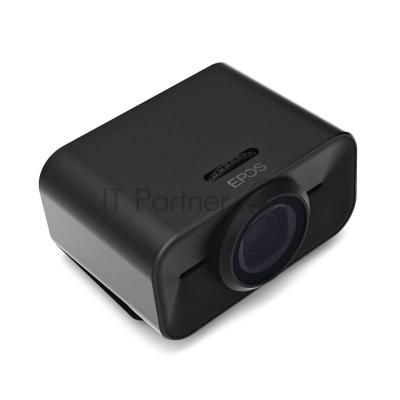 Веб-камера EPOS Expand Vision 1 3840x2160, 60 кадр/с, USB Type-C, микрофон (2 шт, шумоподавление), шторка приватности, автоосвещение, универсальное крепление