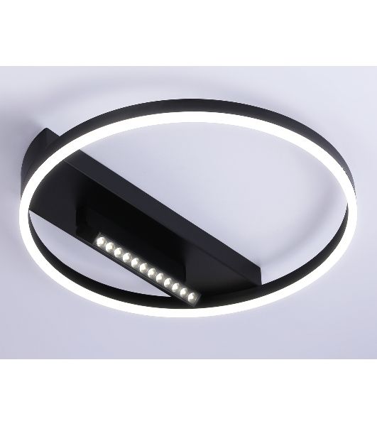 Светильник Ambrella light FL51458/1+1 BK черный 60W 3000K-6400K+4200K D500*110 (ПДУ РАДИО 2.4G)