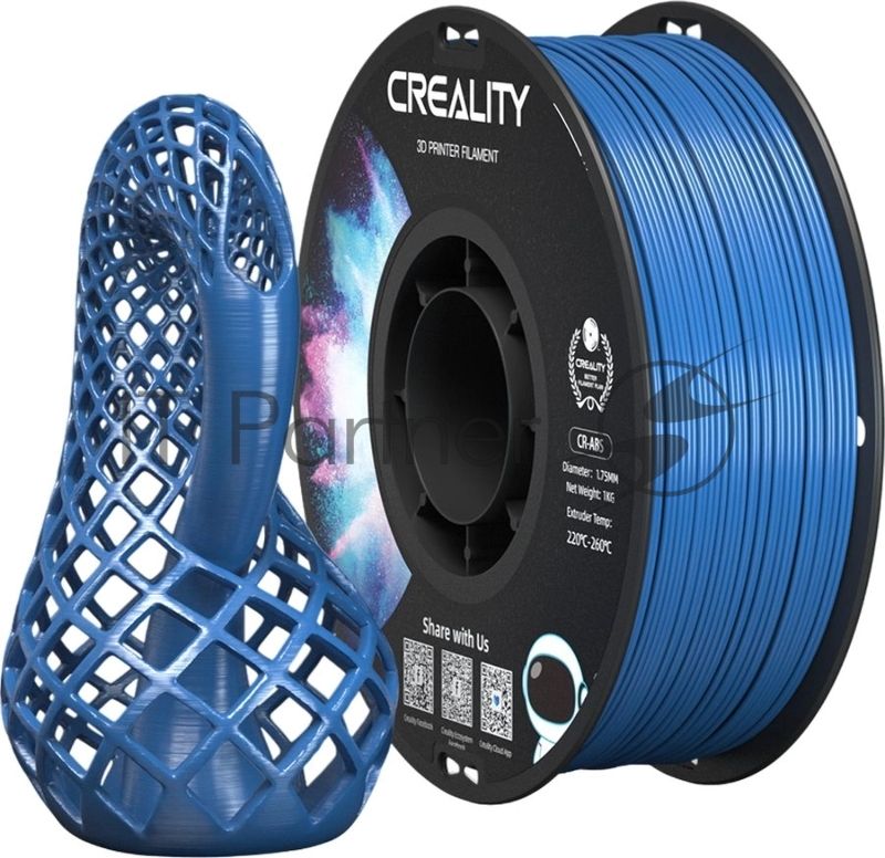 Пластик для принтера 3D Creality 3301020036 CR-ABS 1.75мм 1кг синий