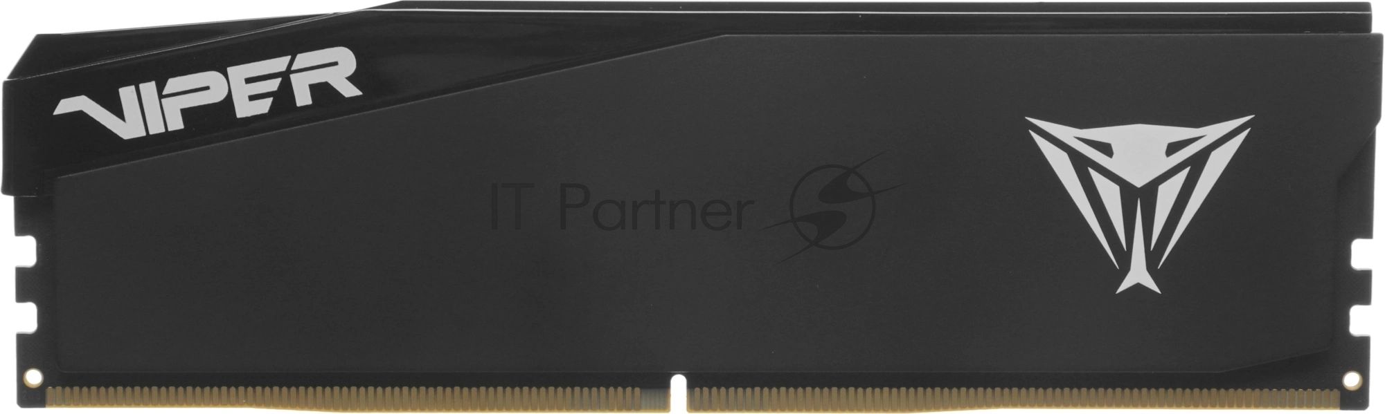 Оперативная память Patriot Viper Elite 5 Ultra, DDR5, 32GB (2x16GB), 6000 MHz, CL28, с радиатором, чёрный