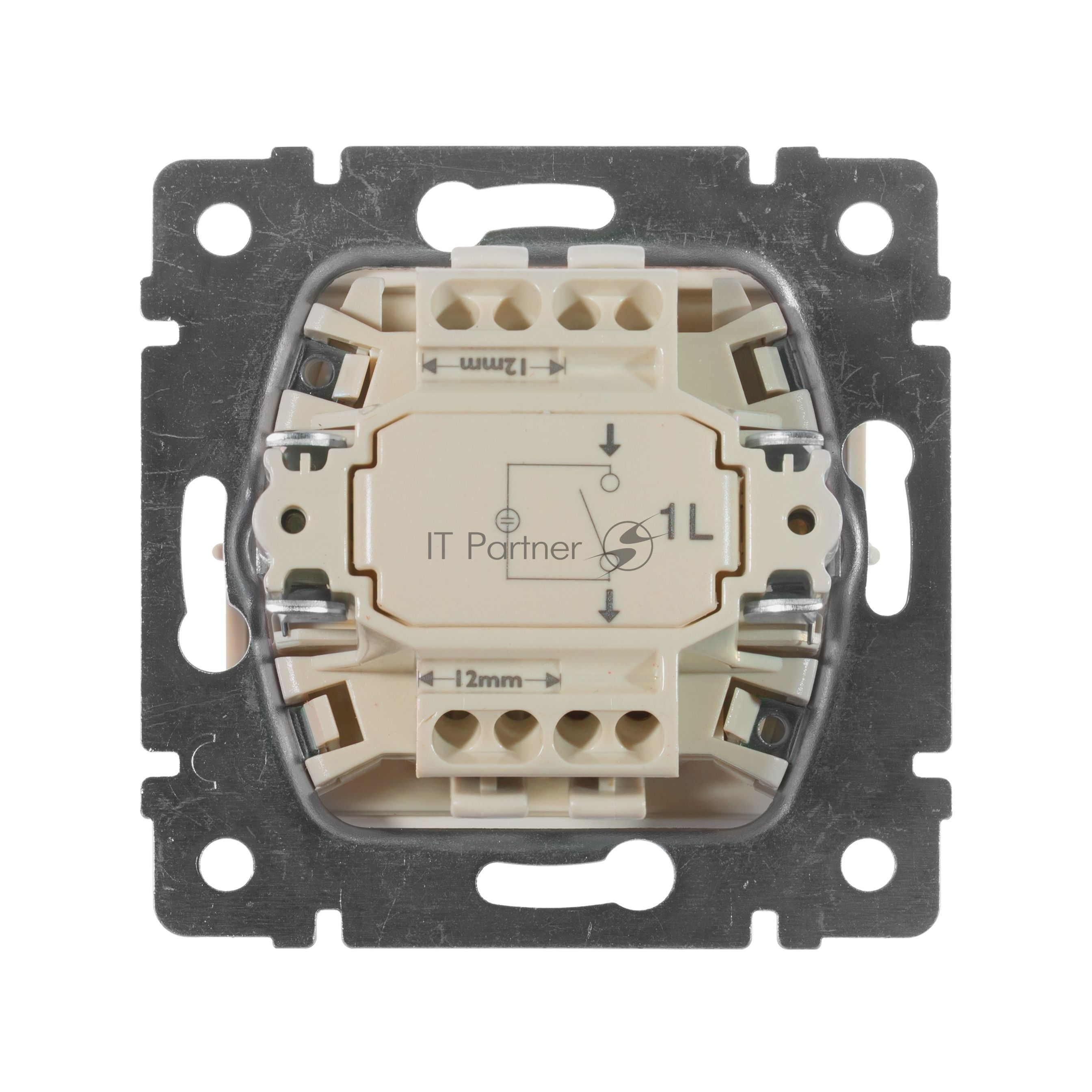 Выключатель Legrand 774310 Valena 10А c подсветкой, сл. кость