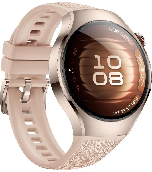 Умные часы HUAWEI Watch 5 Soc-L29L, 1.38" AMOLED, 4G, GPS, IP69, бежевый