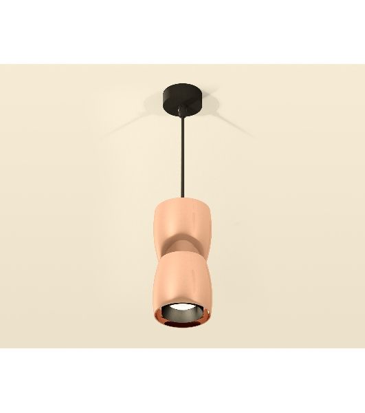 Светильник Ambrella Light XP1144010 PPG/SBK/PBK золото розовое полированное/черный песок/черный полированный MR16 GU5.3