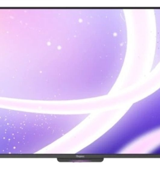 Телевизор Яндекс 65" YNDX-00077 черный LCD DLED 4K UHD 60Hz Бейсик с Алисой на YaGPT