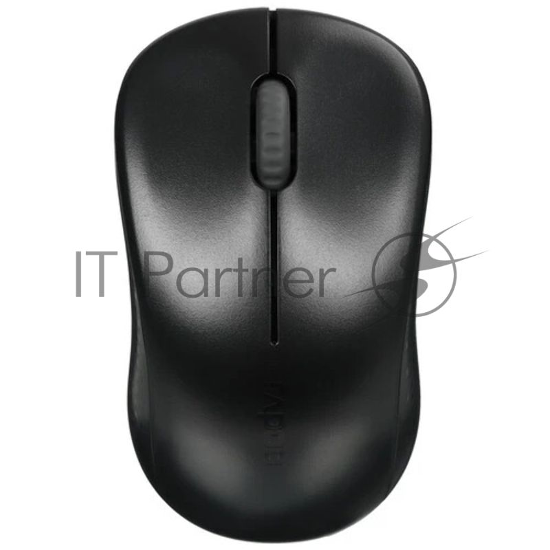 Мышь беспроводная Rapoo M160 Silent черный, 1300 dpi, радиоканал, Bluetooth, USB, кнопки - 3