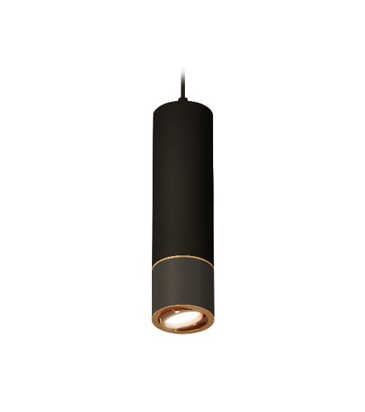 Светильник Ambrella Light XP7402050 SBK/PYG черный песок/золото желтое полированное MR16 GU5.3 (A2311,C7456,A2072,C7402,N7004)