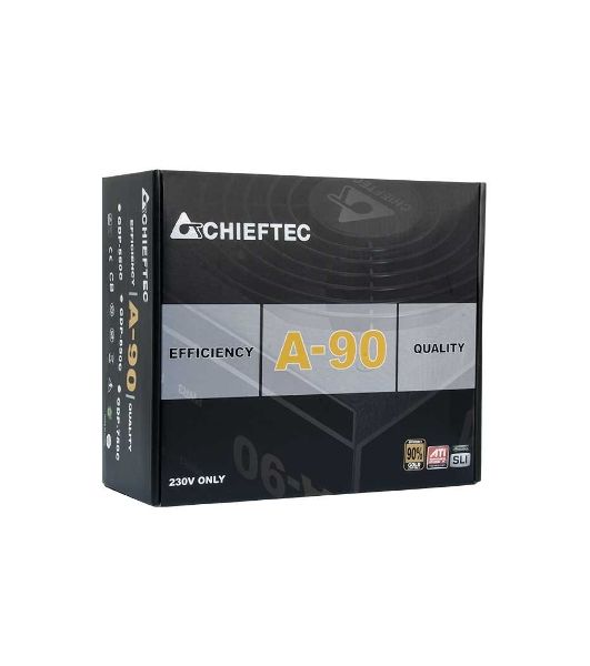 Блок питания Chieftec GDP-750C RTL, 750Вт, 140мм, модульный, черный