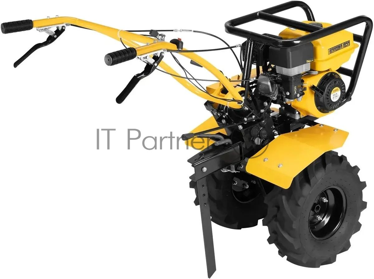 Мотоблок Denzel DPT-670S-PRO, 7 л.с., ремен.сцеп, фрез 3х4, ШОМ, передачи 6В/2Н