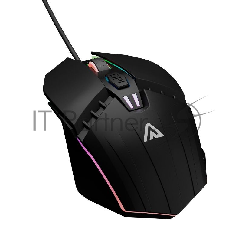 Игровой комплект из проводной клавиатуры, мыши, коврика для мыши и наушников ABR KM707+M01D10