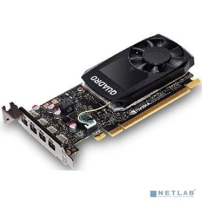 Видеокарта PNY Nvidia Quadro P1000 (GP107GL), 4GB GDDR5/128 bit, PCI Express 3.0 16x (PCI Express 2.x/1.х)