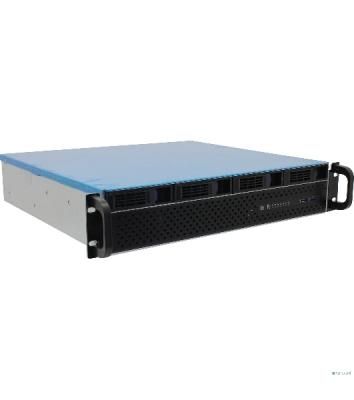 Корпус Procase ES204XS-SATA3-B-0 Корпус 2U Rack server case (4 SATA III/SAS 12Gbit hotswap HDD), черный, без блока питания, глубина 400мм, MB 12"x13"