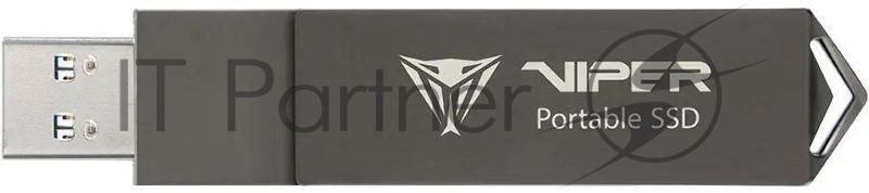 Внешний SSD Patriot Viper, 2TB, USB 3.2 Gen 2 Type-A/Type-C, R/W 1000/1000, черный