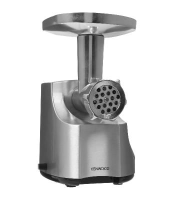 Мясорубка электрическая Kenwood MG510 серебристый, 1600 Вт, 2.0 кг/мин, реверс, защита от перегрузки, насадки - 6